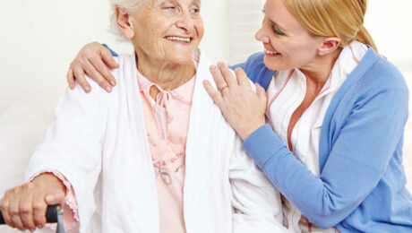 Hygiene älterer Menschen mit Alzheimer