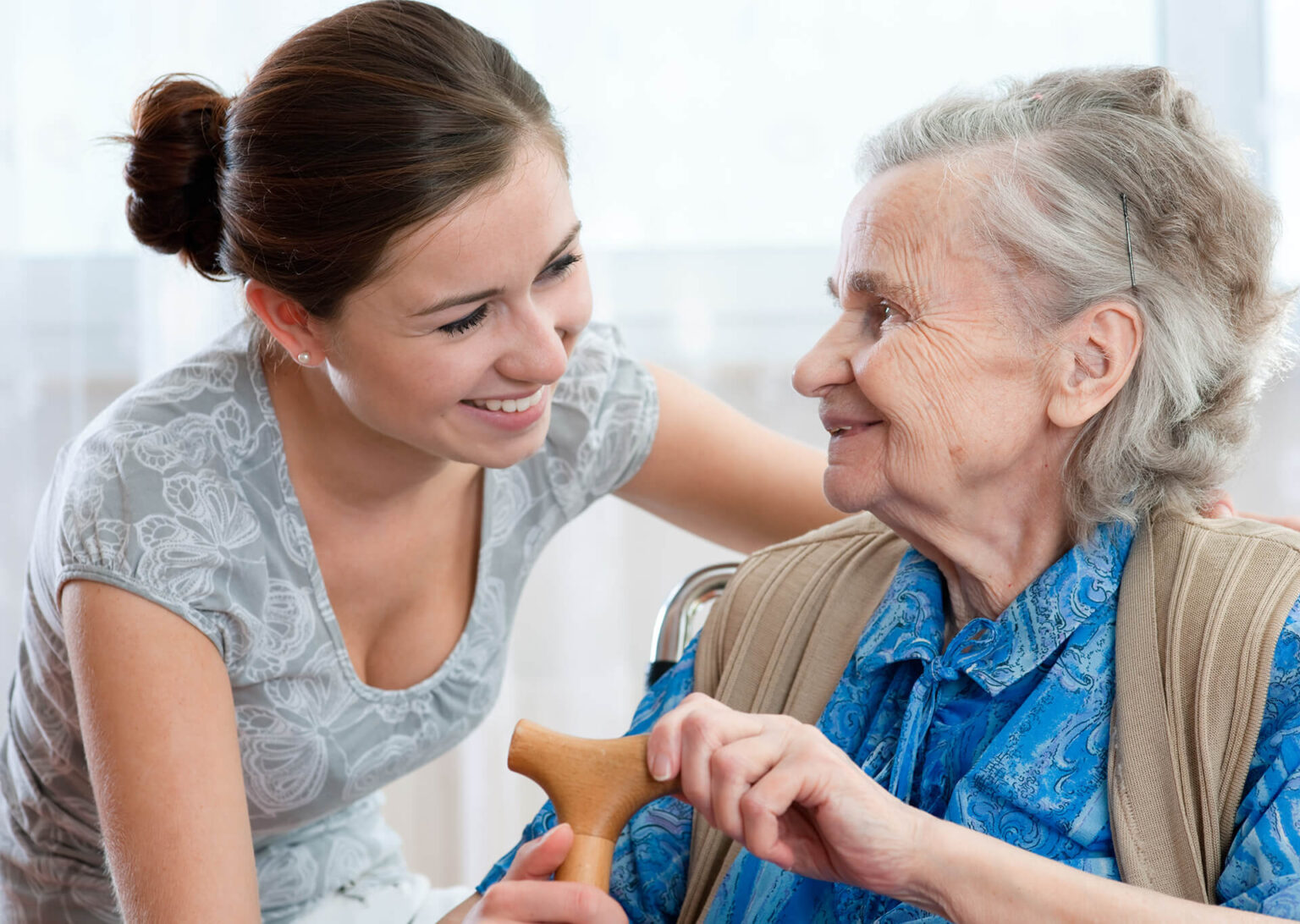 Pflege und Betreuung von Menschen mit Alzheimer
